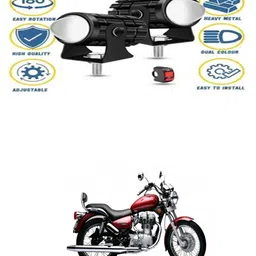 xzrtz LED Fog Light for Royal Enfield Electra Twin Spark-picture-16