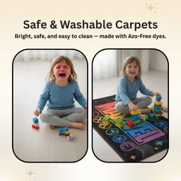 athom living 90 cm X 150 Nylon Carpet image 3