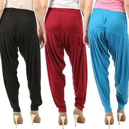 k m r Viscose Rayon Solid Patiala image 2