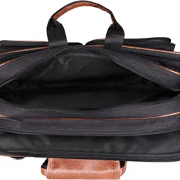 hvh world Men Black Messenger Bag image 5