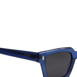 Ted Smith Unisex Square Sunglasses with Polarised and UV Protected Lens SUN-GRAHAM2_C2 image 3