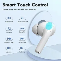 dative Tws Earbuds With 24 Hours Playtime IP*6 Waterproof. v5.1 New Technology Bluetooth Headset image 4