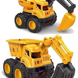 2in1 Friction Power Dumper Excavator Truck 210-13 mix-DZE96-image-51