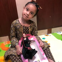 maalona-exclusive toys Shrestha | Indian Doll in Emerald Green Saree | Traditional Doll image 4