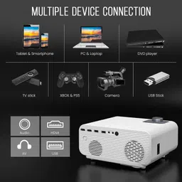XElectron M2 Grand 6900 lm LED Corded Portable Projector image 3