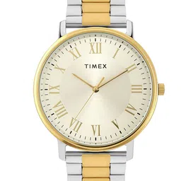 Timex Men Brass Dial & Stainless Steel Straps Analogue Multi Function Watch TW0TG8025-picture-39