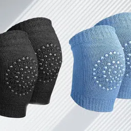Baby Knee Elbow Safety Toddlers Anti-Slip Protector Cushion for Kids N-34 Multicolor Baby Knee Pads-image-7