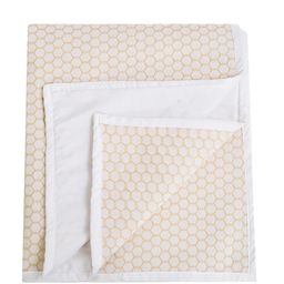 Adbeni Kids White Printed Waterproof Mattress Protector-picture-34