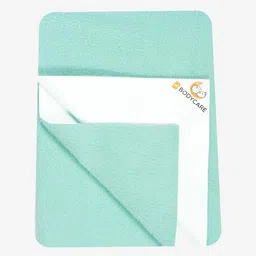 Bodycare Kids Sea Green Solid Water Resistant Mattress Protector-image-85