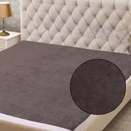 Pum Pum Grey King Size Waterproof Mattress Protector image 5