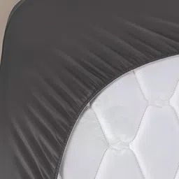 RF RELAXFEEL Grey Terry Water Resistant Fitted Queen Size Mattress Protector image 2