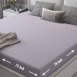 DREAM CARE Cotts Wonder Grey King Waterproof Mattress Protector image 3