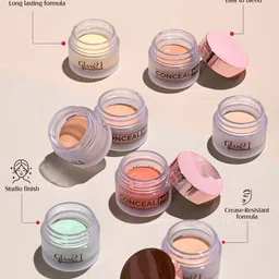 GLAM21 Conceal Me Studio Finish Long-Lasting Concealer & Corrector 7g - Ivory 01 image 2