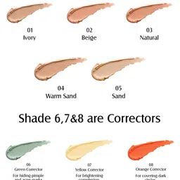 GLAM21 Conceal Me Studio Finish Long-Lasting Concealer & Corrector 7g - Warm Sand 04 image 5