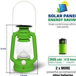 vr bright lite Rechargeable Solar With 1St Step Night Lamp-VR2348 4 hrs Lantern Emergency Light-picture-18