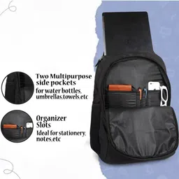 craft bazar Medium 30 L Laptop Backpack Hacker Print Backpack | Stylish Bag & Spacious Compartments School, College image 5