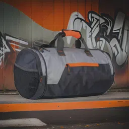house of common 25 L Gym Duffel Bag - Sports Gym Bag Travel Duffel Bag(S-18*1 1) - Orange-picture-14
