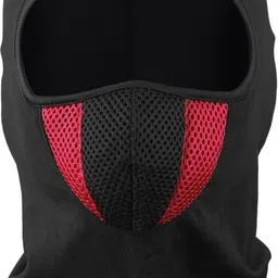 taveesa Black, Red Bike Face Mask for Men-picture-24