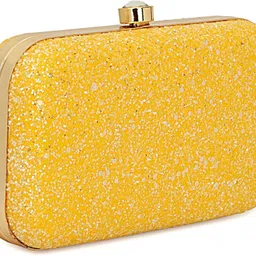 hoc Party Yellow Clutch image 3