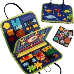 sovexa Interactive Learning Busy Board | Travel Toy for Toddlers 1-4 Years-picture-38