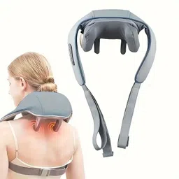 Shopeleven Neck and Back Massager, Neck Massager with Heating, Body Massager Cervical Pain Relief,Electric Deep Tissue Shiatsu with Infrared Heat Therapy Massager-picture-26