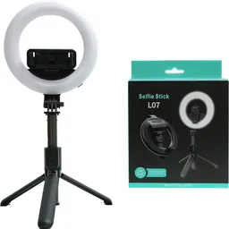ENMORA Selfie Stick with Led Fill Light L18 Monopod Kit image 2