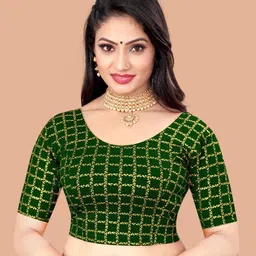 rang rangoli Round Neck Women Blouse-picture-20