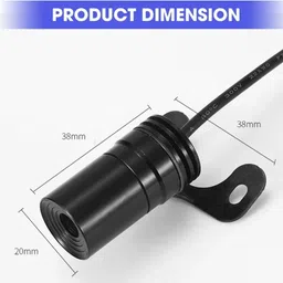 bikebloom Motorcycle LED wings Light Universal for All Bike (White Wings Reflection)1 Set Side Marker Motorbike LED (12 V, 25 W) image 5