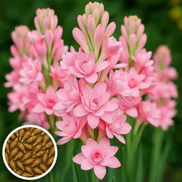 seedsilk Tuberose rajanigandha bulb plant different colour fragrance tuberose Seed-picture-46