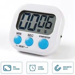 Digital White Clock-image-59