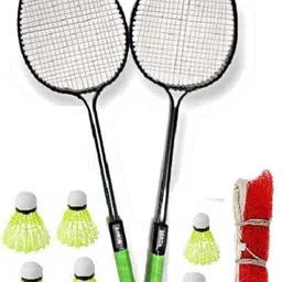 minesfit Badminton Kit Combo Set Of 2 Piece Racquet With 6 Fathers Shuttlecock Badminton Kit-picture-21