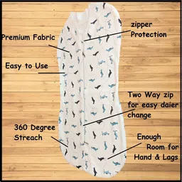 mammachamp POD/Swaddle/Sleeping Bag/Sack for NewbornBaby 0-6 months Pack-of 2 Sleeping Bag image 4