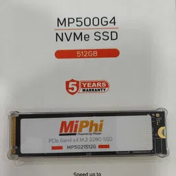 MIPHI G4 512 GB All in One PC's, Desktop, Laptop Black PCIe NVMe Internal Solid State Drive (SSD) (NVMe SSD MP 500 G4)-picture-11