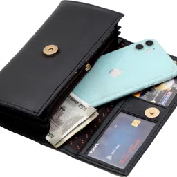 alaan Casual Black Clutch image 5