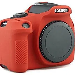 Digicom EasyCover Roy Silicone Protective Camera Case Cover for Canon 200D YellowCamera Bag image 2