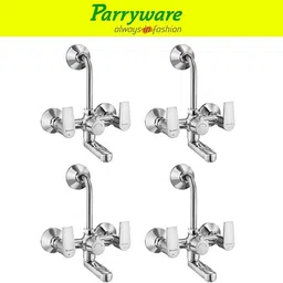parryware Praseo Wall Mixer 2 in 1 with Overhead Shower Provision set of 4 pic 017 Wall Mixer with Overhead Shower Provision Wall Mixer Faucet-picture-11