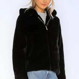 sheen ellision Fleece Coat For Women-picture-45