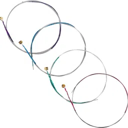 gracecharm Classic Violin String Full Set (E-A-D-G) 4 Classic Silver String Steel Core Guitar String-picture-46