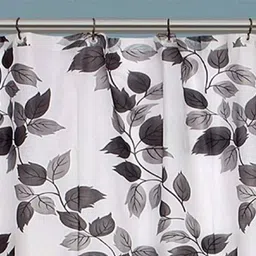 casa furnishing 213 cm (7 ft) PVC Semi Transparent Shower Curtain Single Curtain image 2