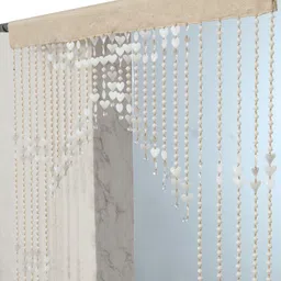 smarttraders 213.36 cm (7 ft) Door PVC Transparent Curtain Single Curtain image 2