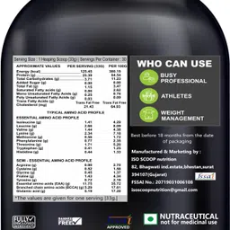 iso scoop nutrition WHEY PROTEIN Whey Protein image 3