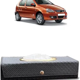 brothertwo Car Tissue Box Holder with 100 Tissue For Tata Indica 2005 Onward Vehicle Tissue Dispenser-picture-22