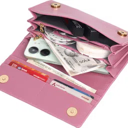 altair Casual, Formal, Party Pink Clutch image 5