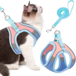 optifit Adjustable Breathable Cat Harness with 15m Leash Reflective Strap for Small Pets Cat Harness & Leash-picture-19
