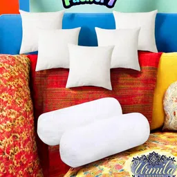 urmila creation Microfibre Bolster Pack of 7 Stripes 2 Bolester 5 Cushion-picture-31