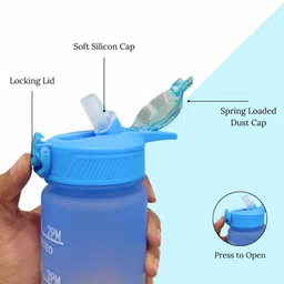 alankar Best Quality Motivational water bottle 1000 ml image 5