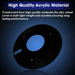 otoroys 17 INCH Acrylic PRO Disc Wheel Cover For KTM DUKE200, RC200, (SET OF 2) Bike Fairing Kit image 2