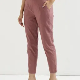 robolox Women Regular Fit Multicolor Pure Cotton Trousers image 3