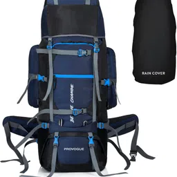 provogue 80 Ltr Trekking Bag Hiking Backpack Travel Backpack with Raincover Rucksack- 80 L-picture-24
