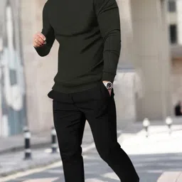 blive Solid Men Track Suit image 2